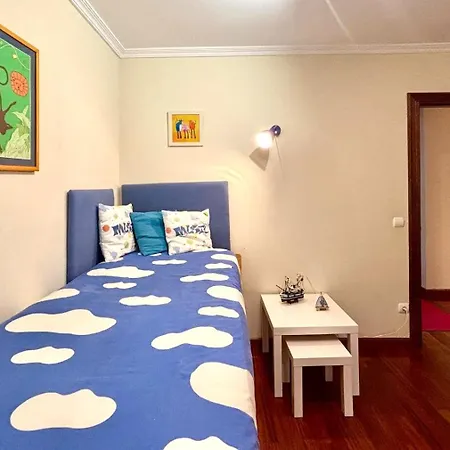 Holibai, Chulina, Vacaciones Familiares En Baiona, Espacio, Piscina Y Playa A Un Paseo 아파트