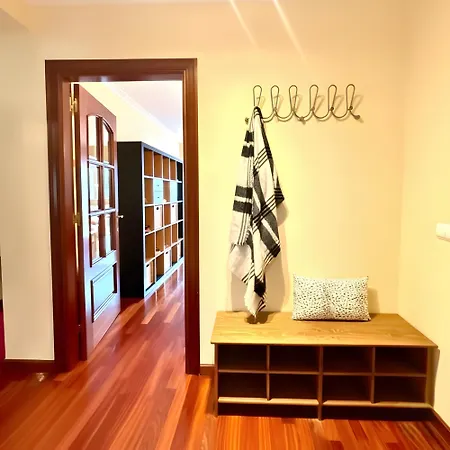 アパート Holibai, Chulina, Vacaciones Familiares En Baiona, Espacio, Piscina Y Playa A Un Paseo バイヨーナ