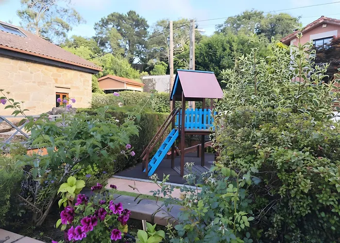 Apartman Holibai, Chulina, Vacaciones Familiares En Baiona, Espacio, Piscina Y Playa A Un Paseo *